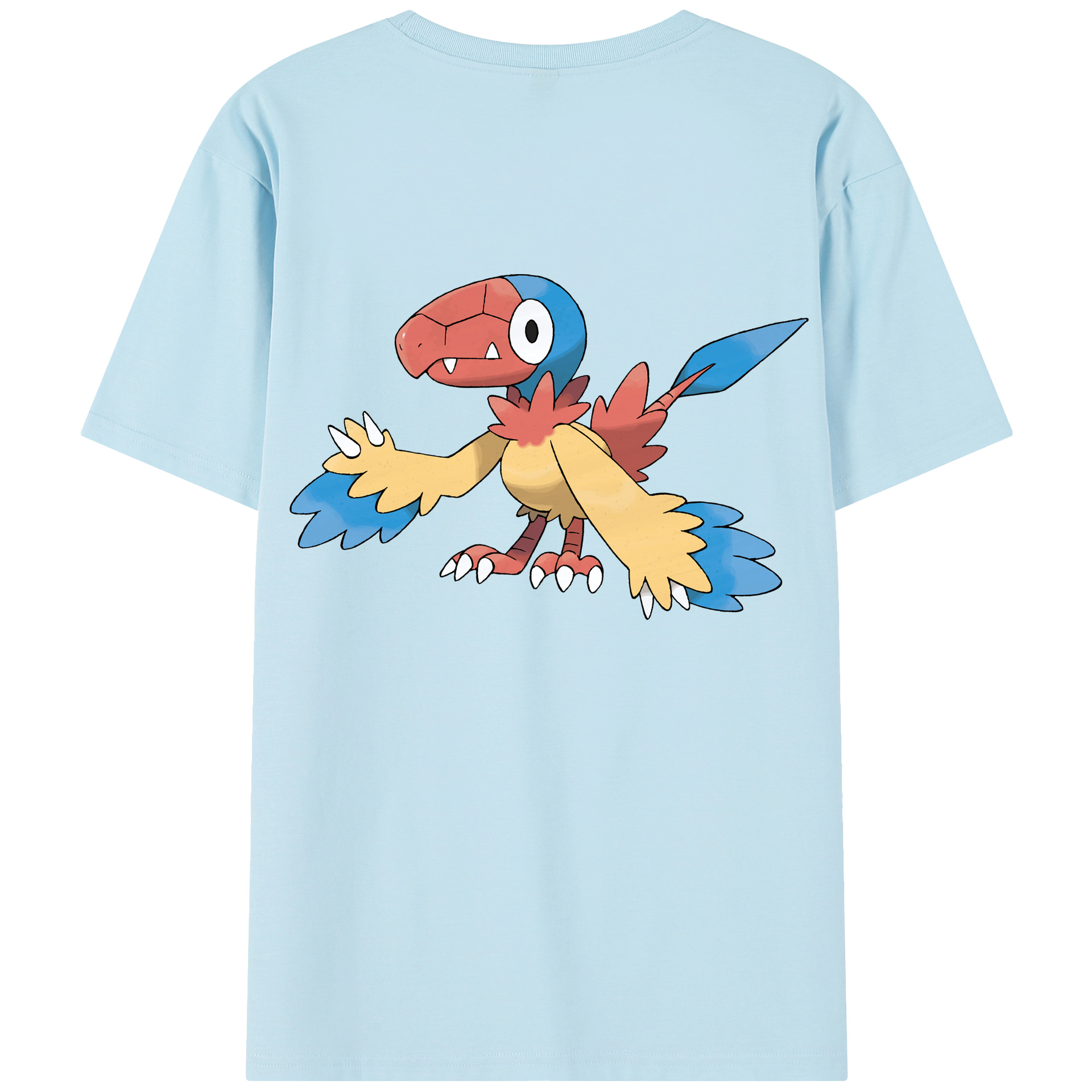 （画像用） ポケットモンスター Pokémon 綿100％半袖Tシャツ（背面プリント）